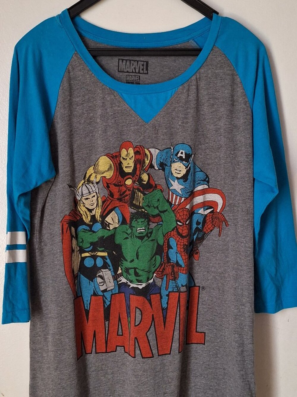 Marvel Superheros Shirt Size Medium
